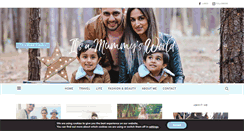 Desktop Screenshot of itsamummysworld.com