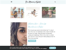 Tablet Screenshot of itsamummysworld.com